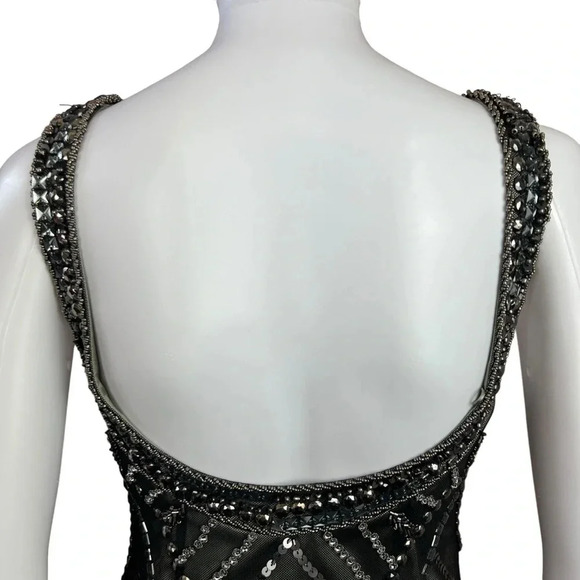 NWT Carlos Miele Embellished Silk Gown - Picture 15 of 16